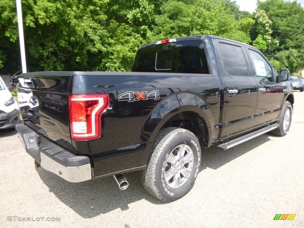 2017 F150 XLT SuperCrew 4x4 - Shadow Black / Black photo #2