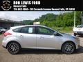 Ingot Silver 2017 Ford Focus SEL Hatch