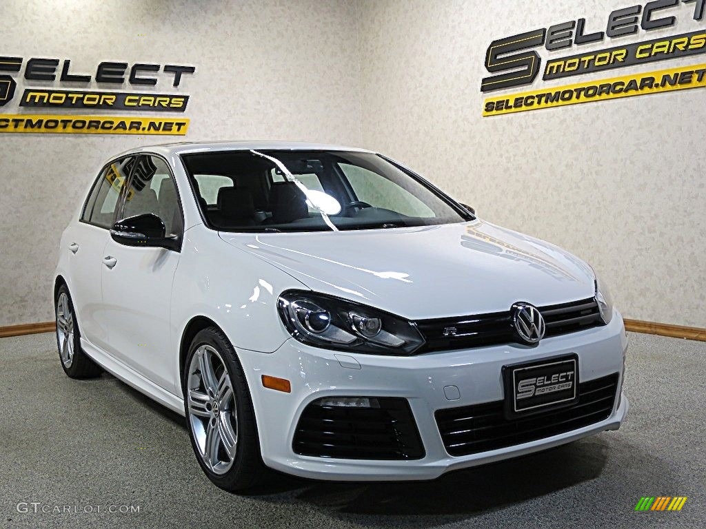 2013 Golf R 4 Door 4Motion - Candy White / Titan Black photo #3