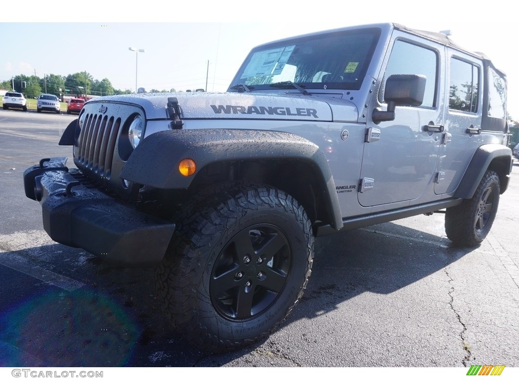 2017 Billet Silver Metallic Jeep Wrangler Unlimited Sport 4x4