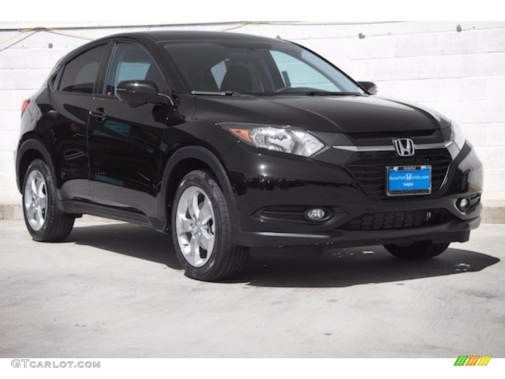 Crystal Black Pearl Honda HR-V