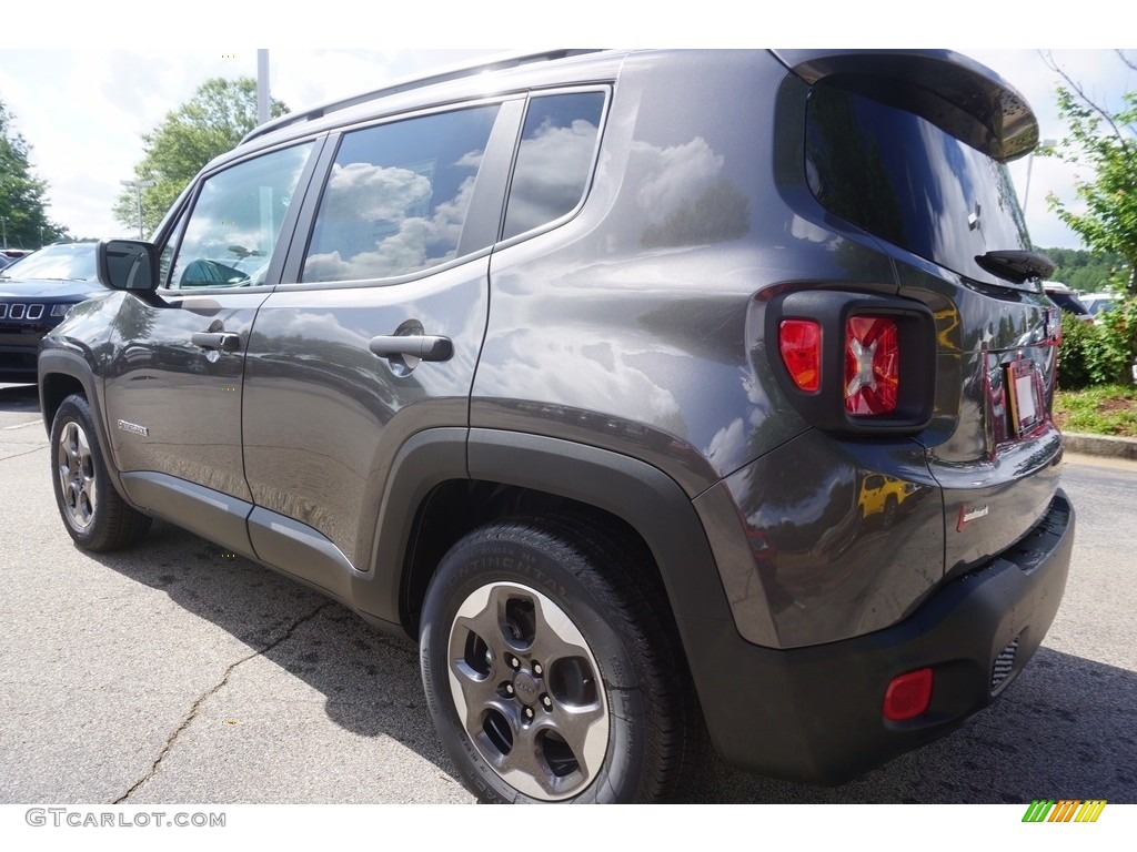 2017 Renegade Sport - Granite Crystal Metallic / Black photo #2