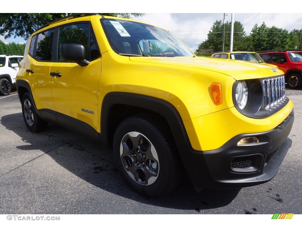 2017 Renegade Sport - Solar Yellow / Black photo #4