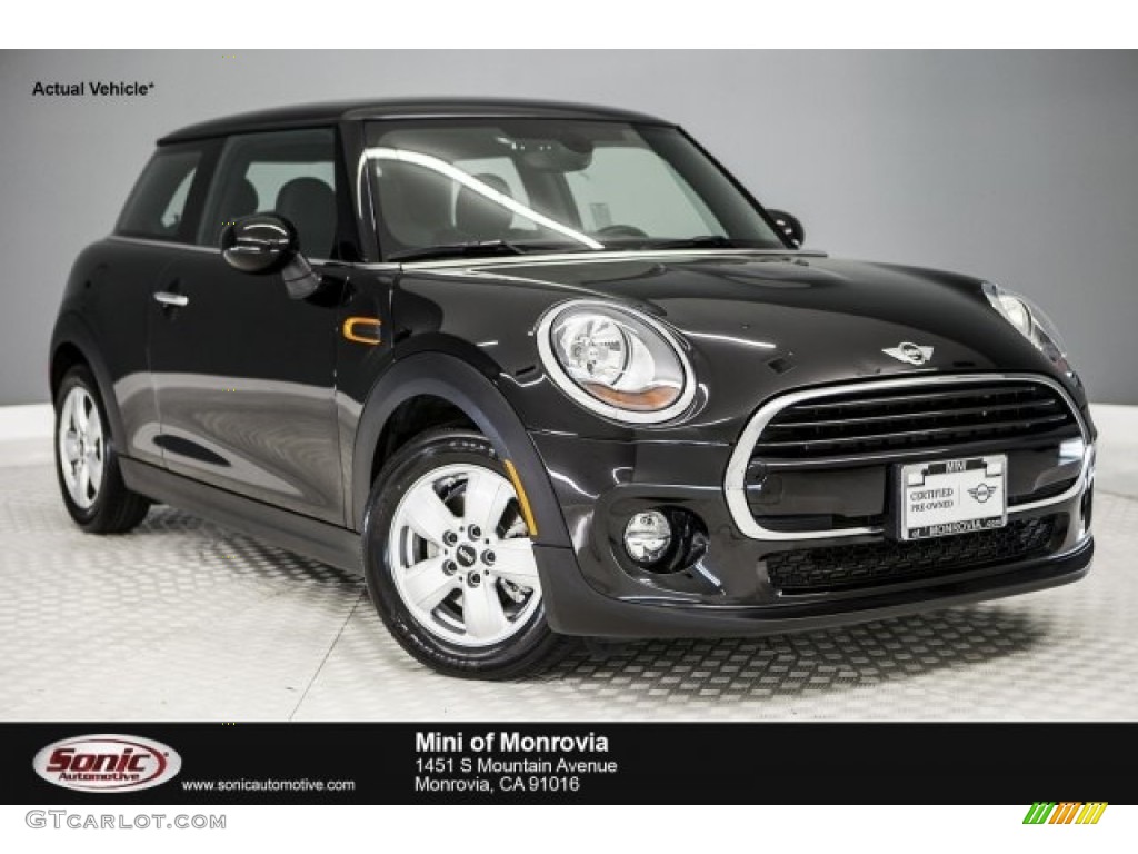 2016 Hardtop Cooper 2 Door - Midnight Black Metallic / Carbon Black photo #1