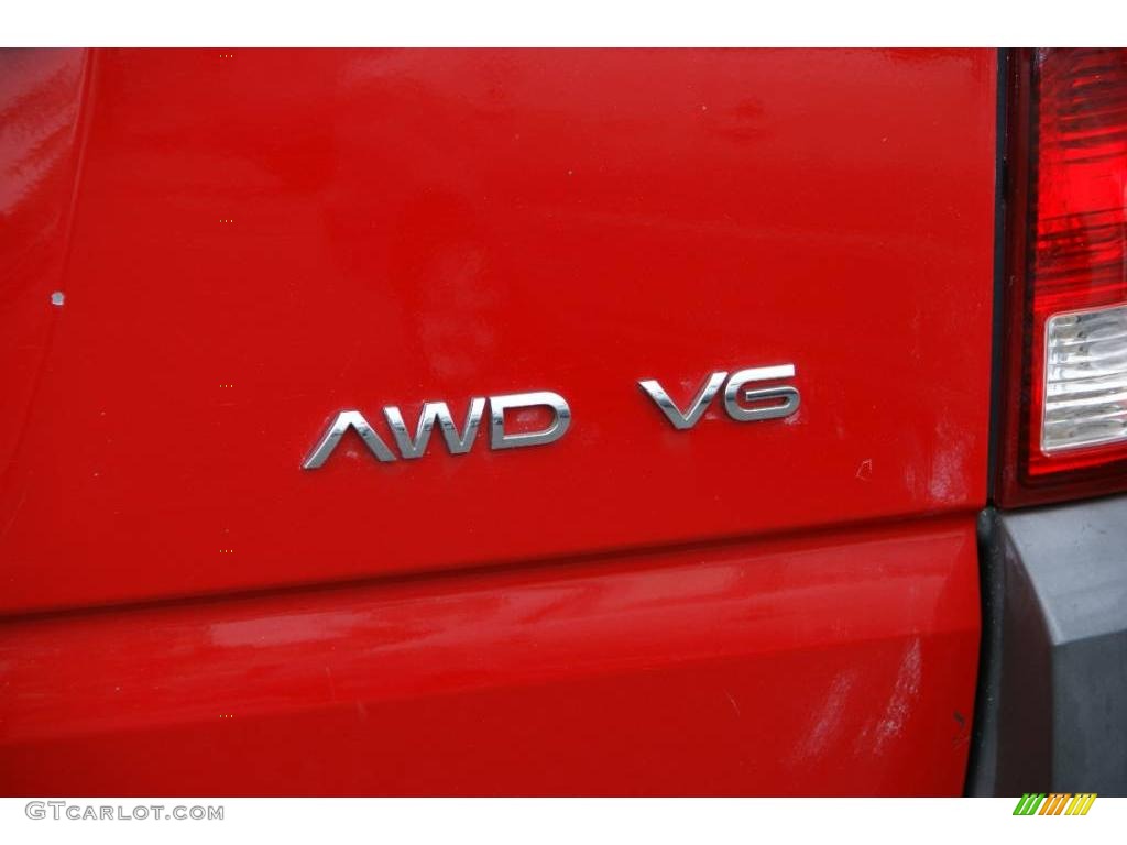 2002 VUE V6 AWD - Red / Gray photo #6