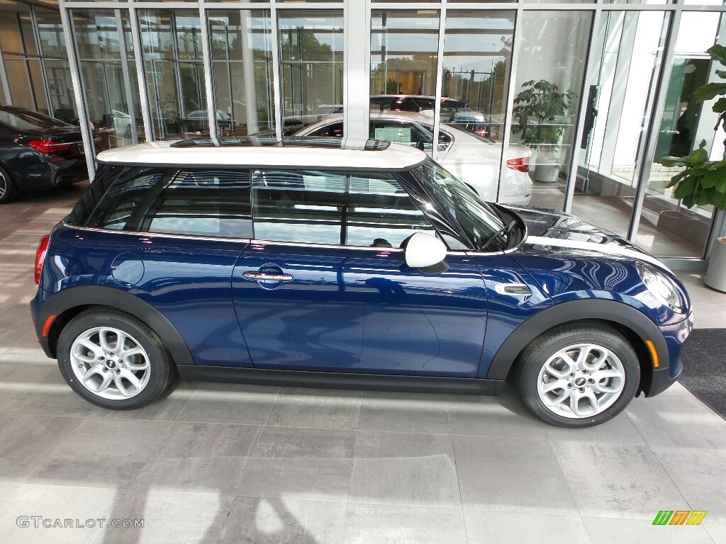 2017 Hardtop Cooper 2 Door - Deep Blue Metallic / Carbon Black photo #1