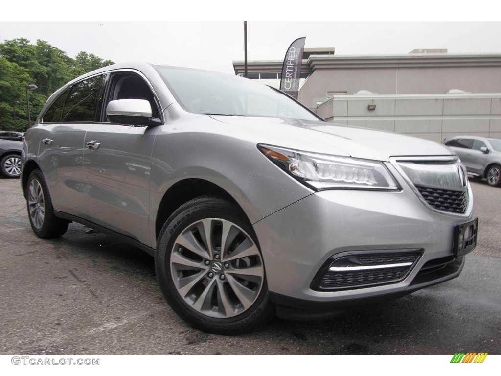 Silver Moon 2014 Acura MDX SH-AWD Technology Exterior Photo #121123023