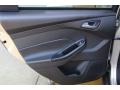2017 Ford Focus Charcoal Black Interior Door Panel Photo