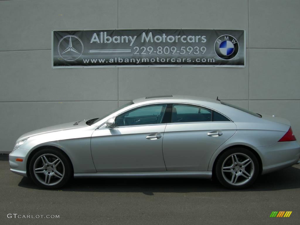 2006 CLS 500 - Iridium Silver Metallic / Ash Grey photo #1