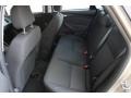 2017 Ford Focus Charcoal Black Interior Rear Seat Photo