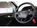 2017 Ford Focus Charcoal Black Interior Steering Wheel Photo