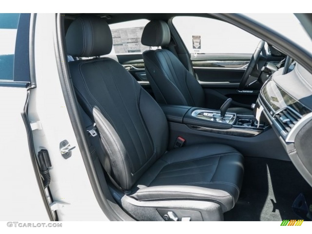 2018 7 Series 740i Sedan - Alpine White / Black photo #2