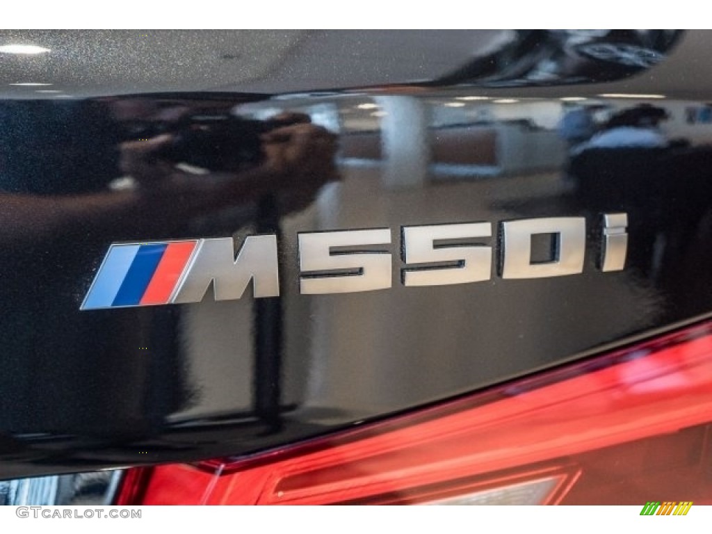 2018 5 Series M550i xDrive Sedan - Black Sapphire Metallic / Black photo #4