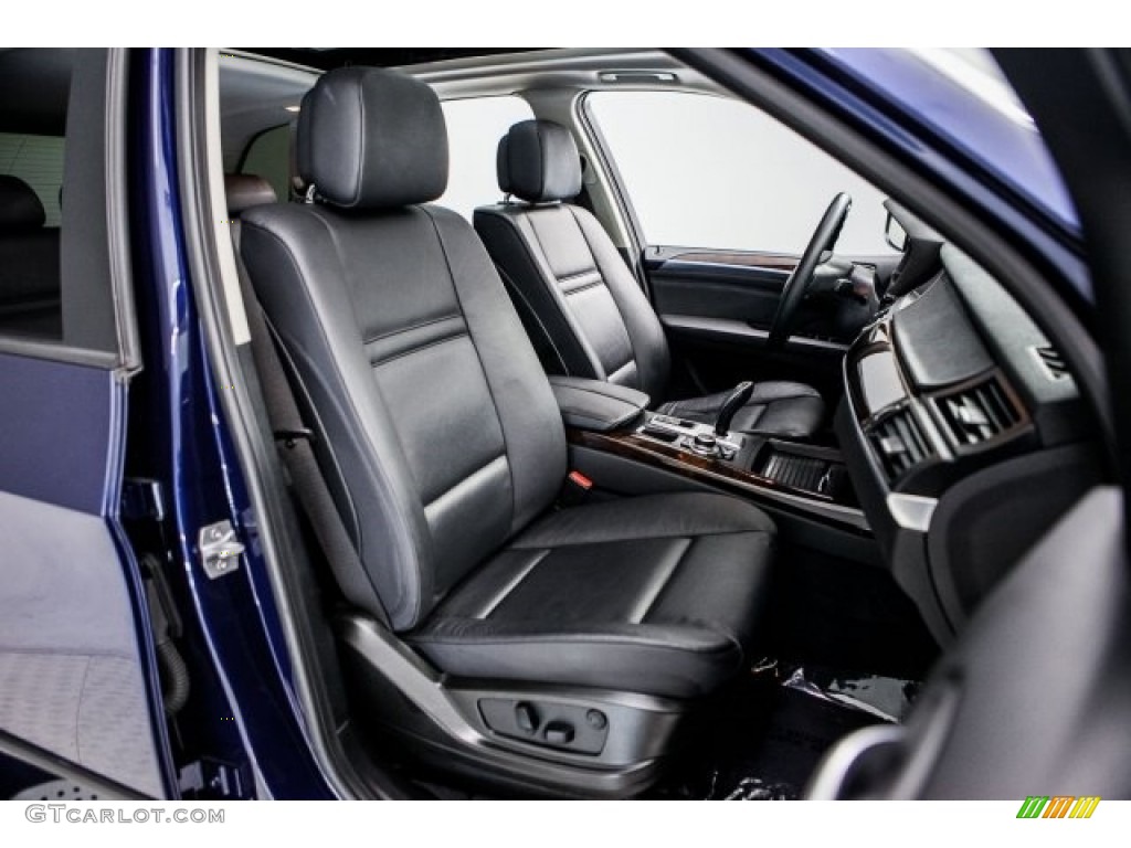 2013 X5 xDrive 35i Premium - Deep Sea Blue Metallic / Black photo #6