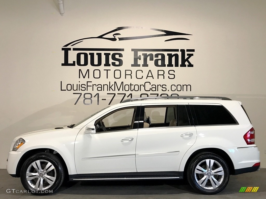 2012 GL 450 4Matic - Arctic White / Cashmere photo #1