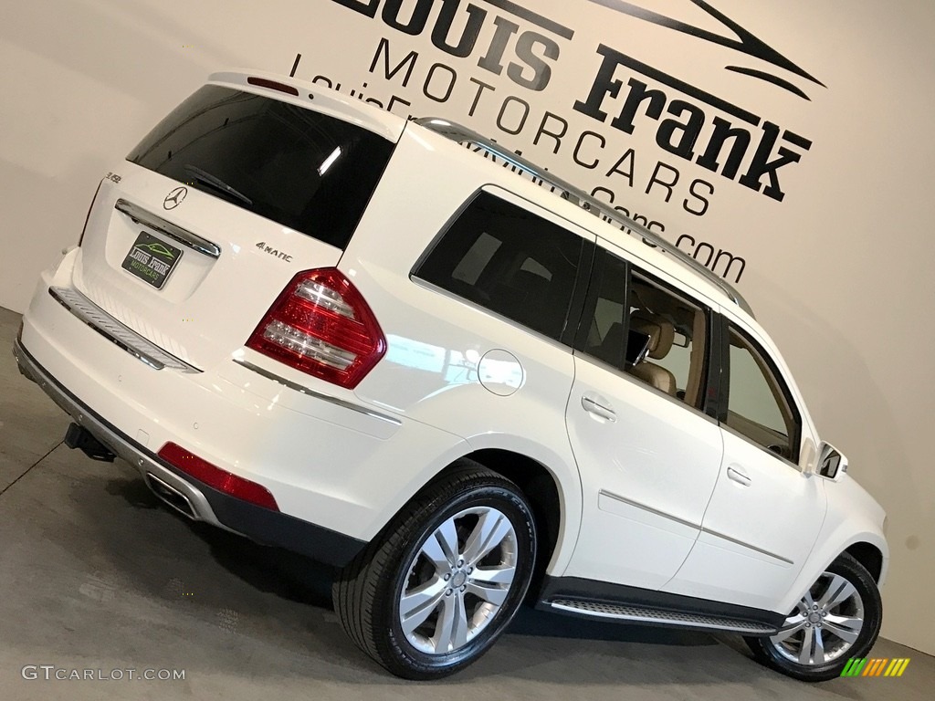 2012 GL 450 4Matic - Arctic White / Cashmere photo #5