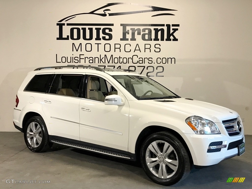 2012 GL 450 4Matic - Arctic White / Cashmere photo #16