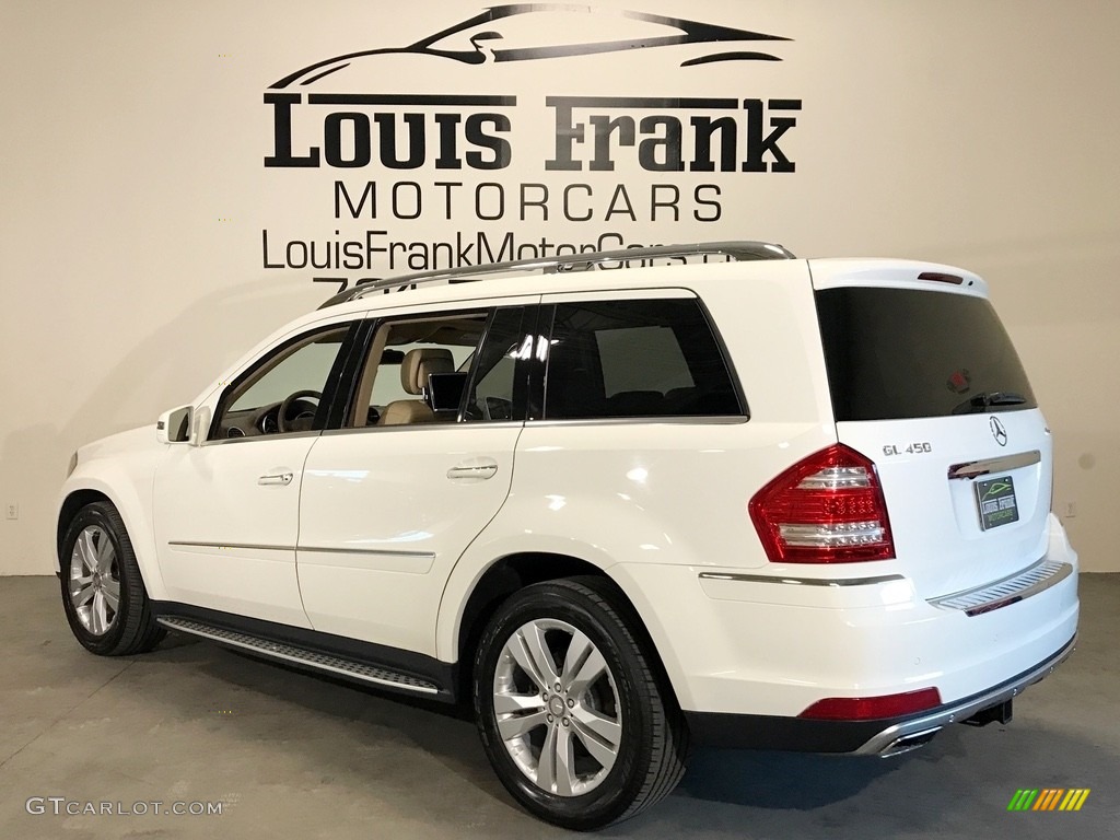 2012 GL 450 4Matic - Arctic White / Cashmere photo #17