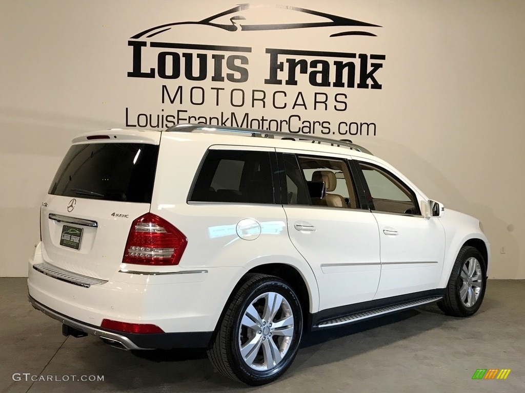 2012 GL 450 4Matic - Arctic White / Cashmere photo #18