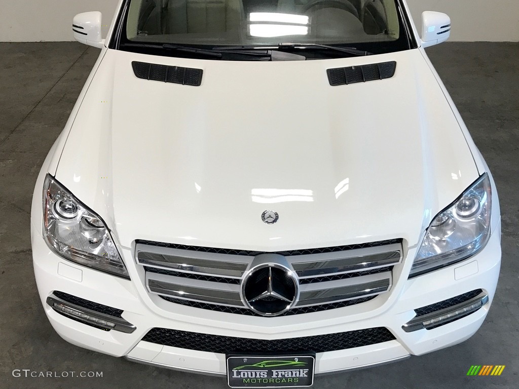 2012 GL 450 4Matic - Arctic White / Cashmere photo #38