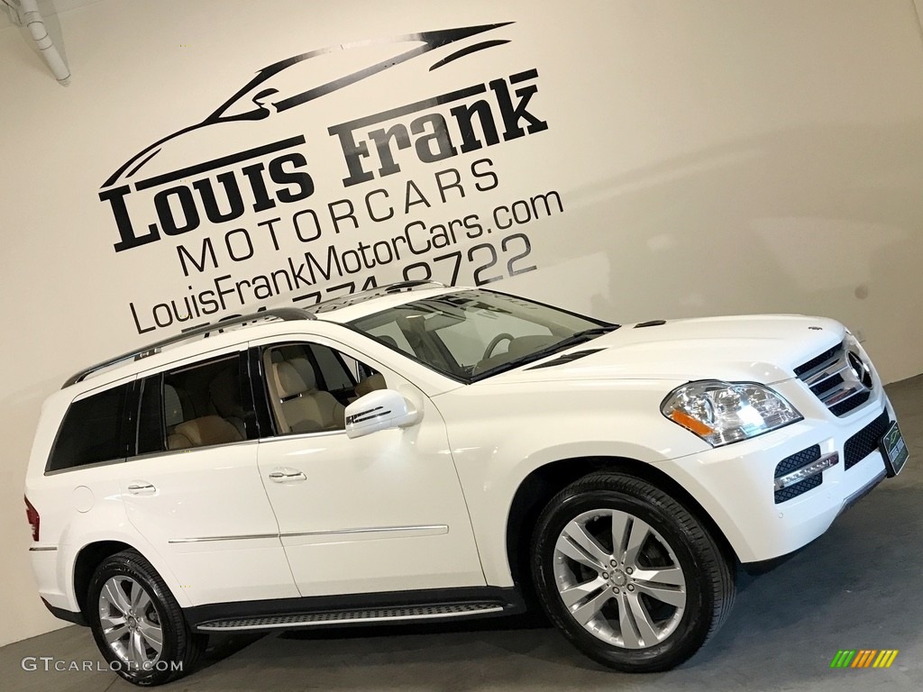 2012 GL 450 4Matic - Arctic White / Cashmere photo #70