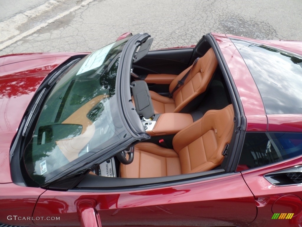 2017 Corvette Z06 Coupe - Long Beach Red Metallic Tintcoat / Kalahari photo #22