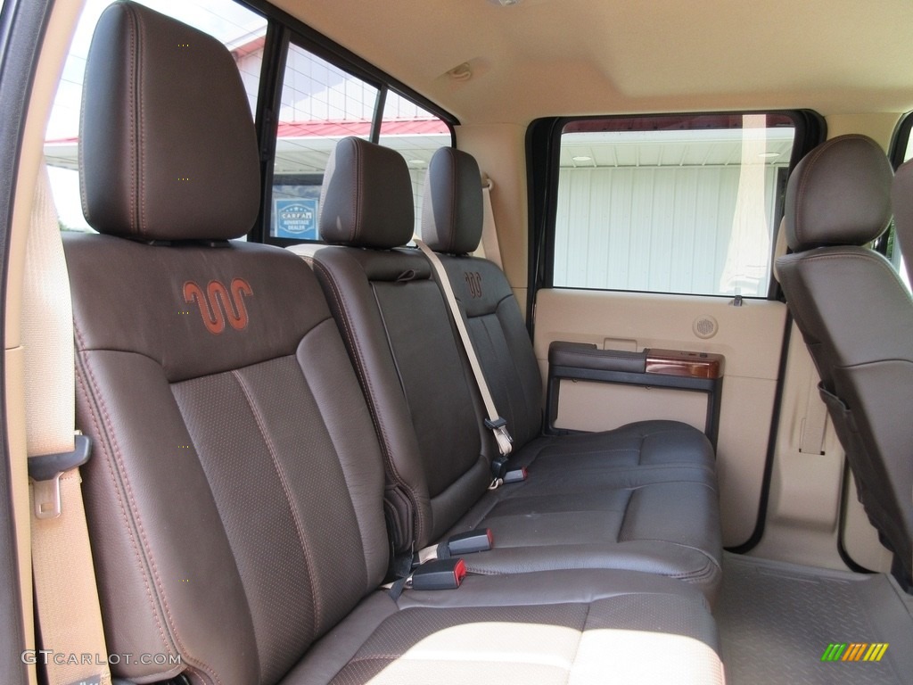 2016 F250 Super Duty King Ranch Crew Cab 4x4 - Green Gem Metallic / King Ranch Mesa/Adobe photo #21