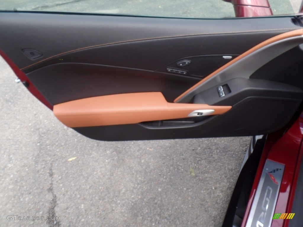 2017 Corvette Z06 Coupe - Long Beach Red Metallic Tintcoat / Kalahari photo #26
