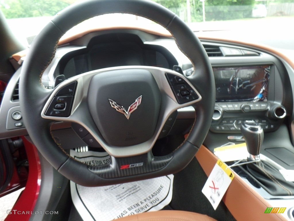 2017 Corvette Z06 Coupe - Long Beach Red Metallic Tintcoat / Kalahari photo #30
