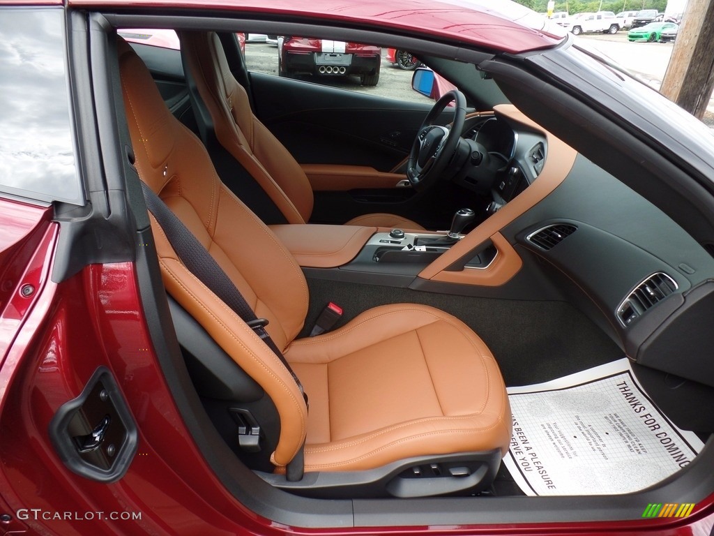 2017 Corvette Z06 Coupe - Long Beach Red Metallic Tintcoat / Kalahari photo #54