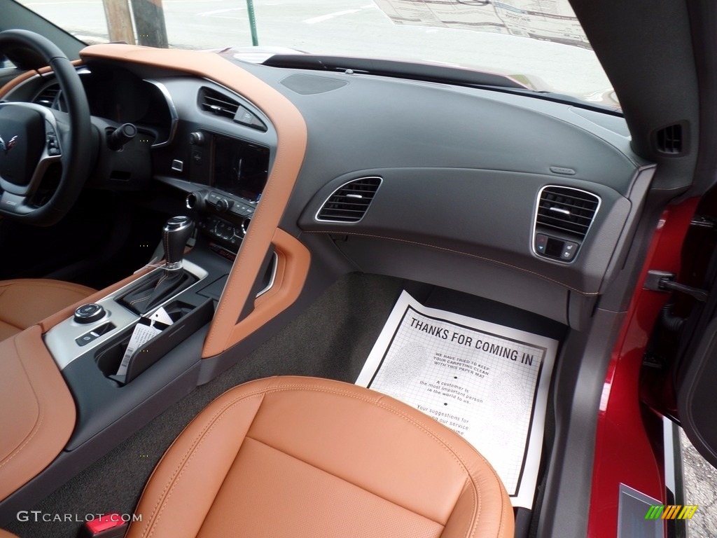 2017 Corvette Z06 Coupe - Long Beach Red Metallic Tintcoat / Kalahari photo #56