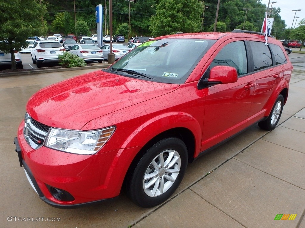 2017 Journey SXT AWD - Redline 2K / Black photo #7