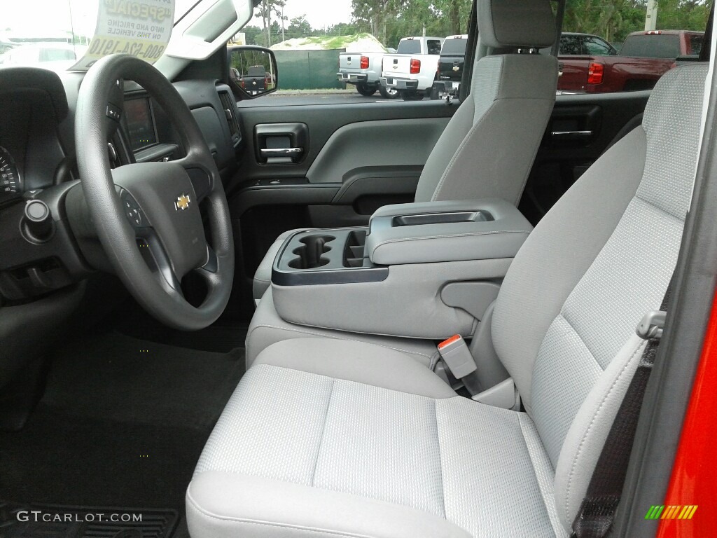 2017 Chevrolet Silverado 1500 Custom Double Cab Interior Color Photos