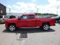 2017 Red Hot Chevrolet Silverado 1500 Custom Double Cab 4x4  photo #2