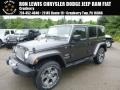 Granite Crystal Metallic 2017 Jeep Wrangler Unlimited Sahara 4x4