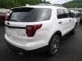 2017 White Platinum Ford Explorer Sport 4WD  photo #2