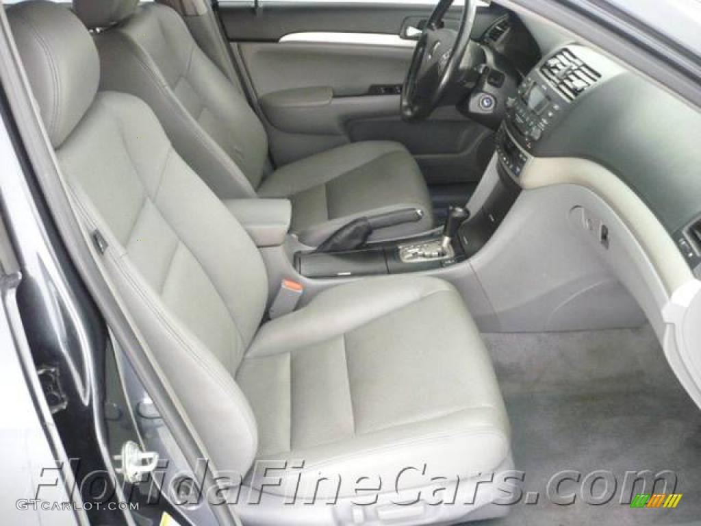 2005 TSX Sedan - Carbon Gray Pearl / Quartz photo #14