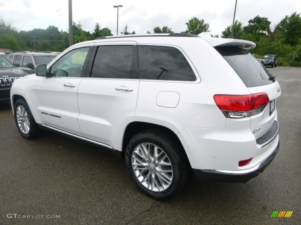 2017 Grand Cherokee Summit 4x4 - Ivory Tri-Coat / Black photo #3