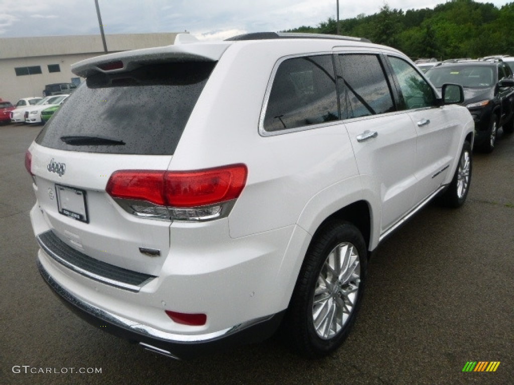 2017 Grand Cherokee Summit 4x4 - Ivory Tri-Coat / Black photo #5