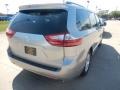 2017 Silver Sky Metallic Toyota Sienna XLE  photo #2