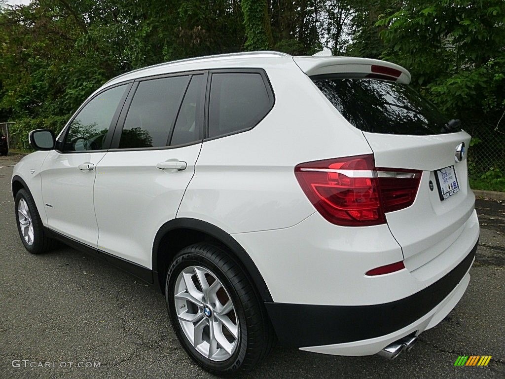 2014 X3 xDrive35i - Alpine White / Black photo #3