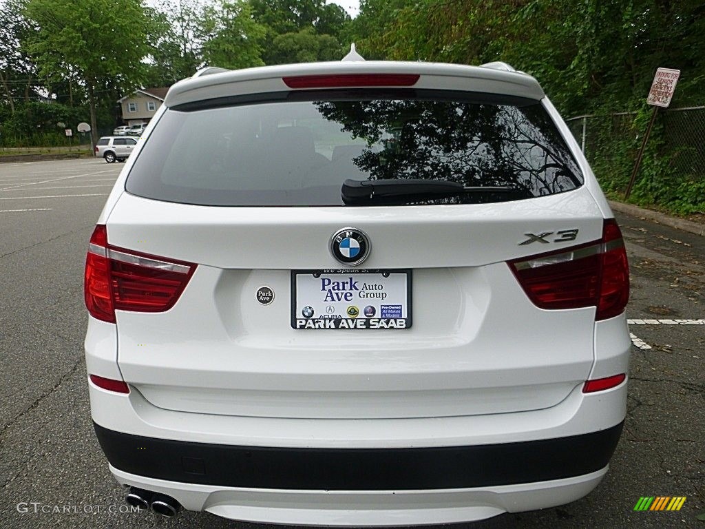 2014 X3 xDrive35i - Alpine White / Black photo #4