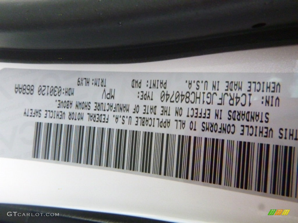 2017 Grand Cherokee Summit 4x4 - Ivory Tri-Coat / Black photo #15