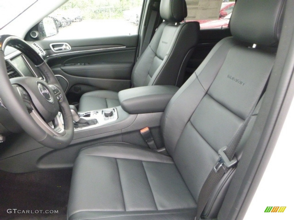 2017 Grand Cherokee Summit 4x4 - Ivory Tri-Coat / Black photo #16