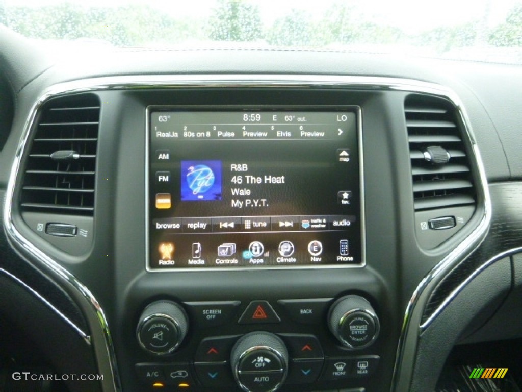 2017 Grand Cherokee Summit 4x4 - Ivory Tri-Coat / Black photo #17