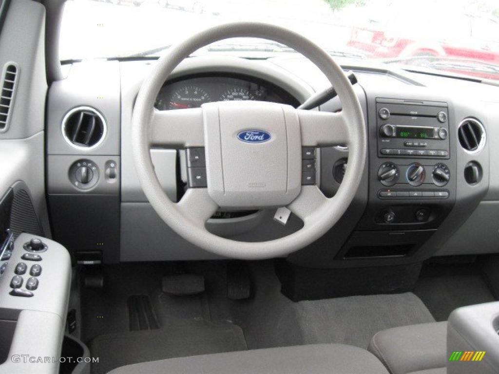 2006 F150 XLT SuperCab 4x4 - Oxford White / Medium/Dark Flint photo #6