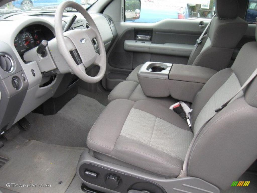 2006 F150 XLT SuperCab 4x4 - Oxford White / Medium/Dark Flint photo #8