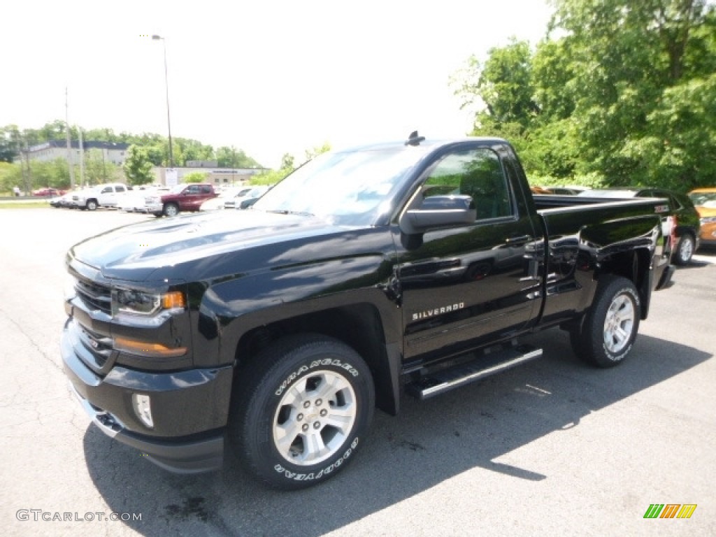 Black Chevrolet Silverado 1500