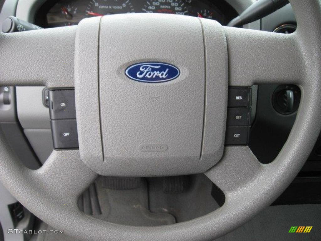 2006 F150 XLT SuperCab 4x4 - Oxford White / Medium/Dark Flint photo #11