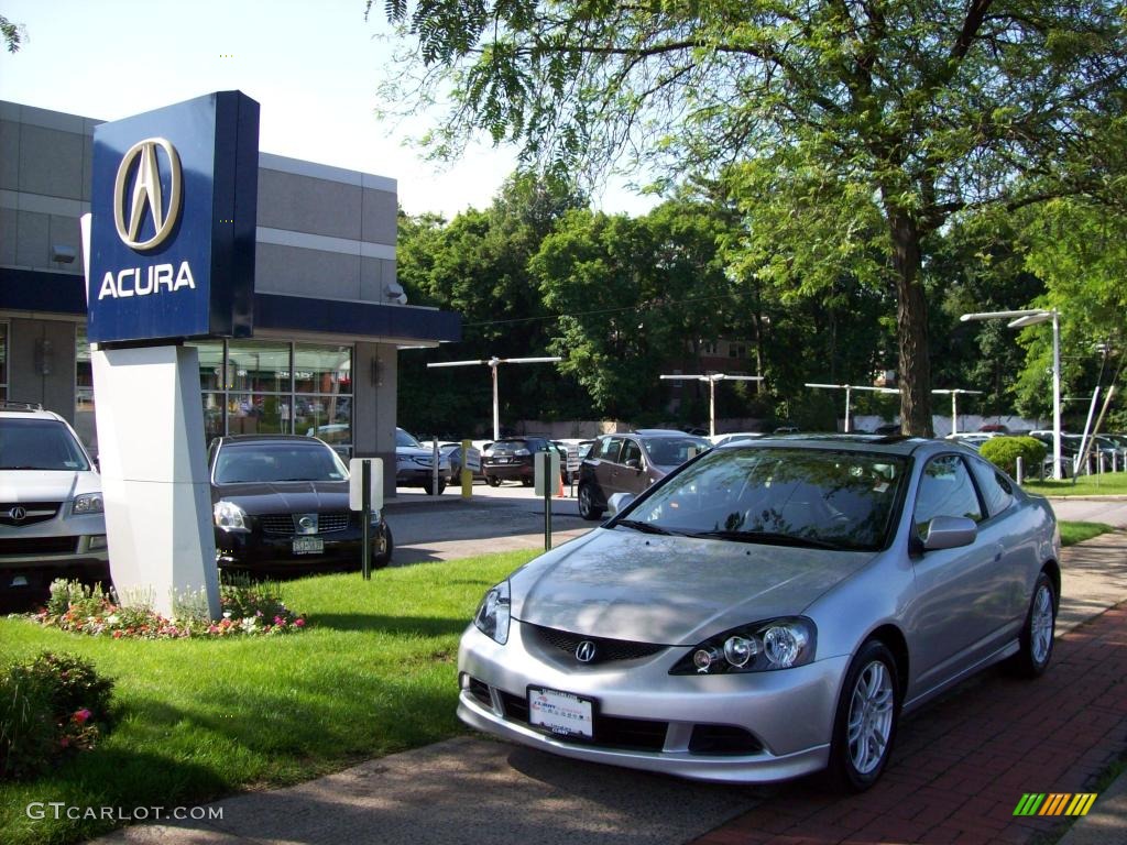 Alabaster Silver Metallic Acura RSX